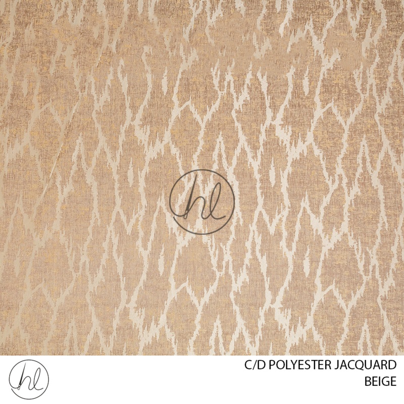 C/D Polyester Jacquard JY 25 CP 280cm Beige