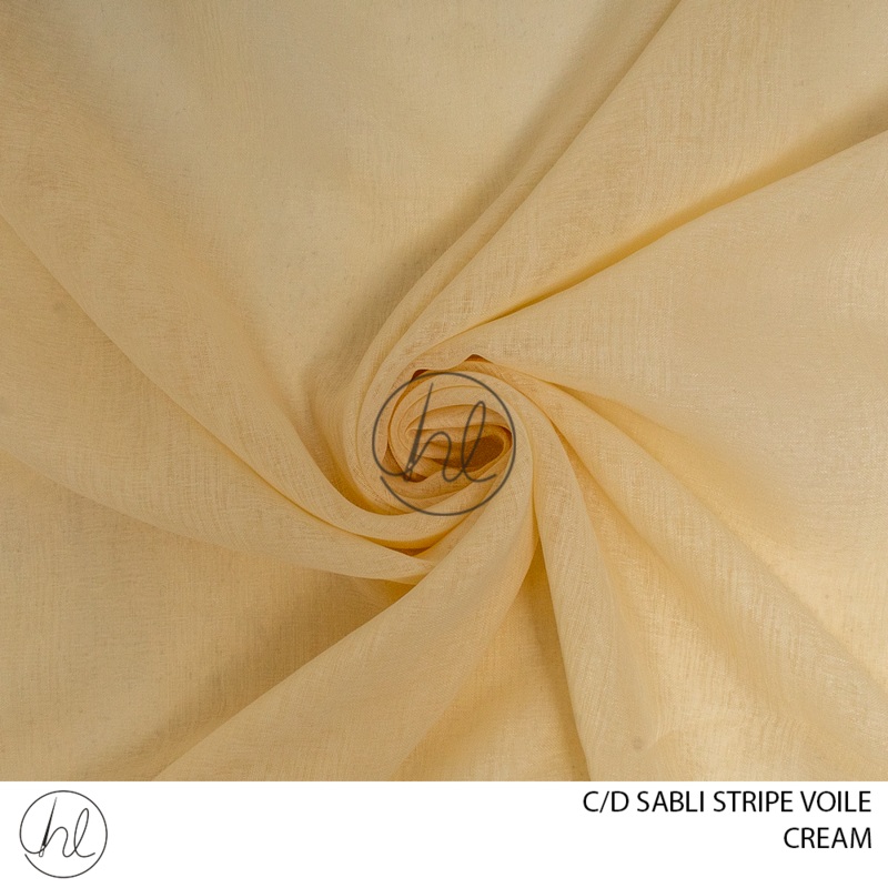 C/D Voile Stripe Sabli