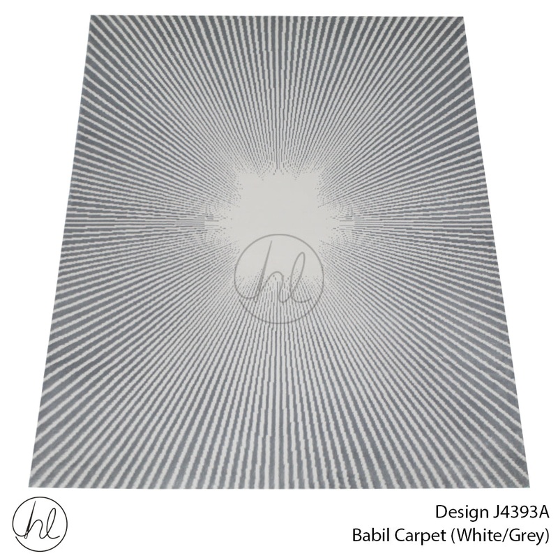 CARPET BABIL J4393A WHT/GREY FREE 1