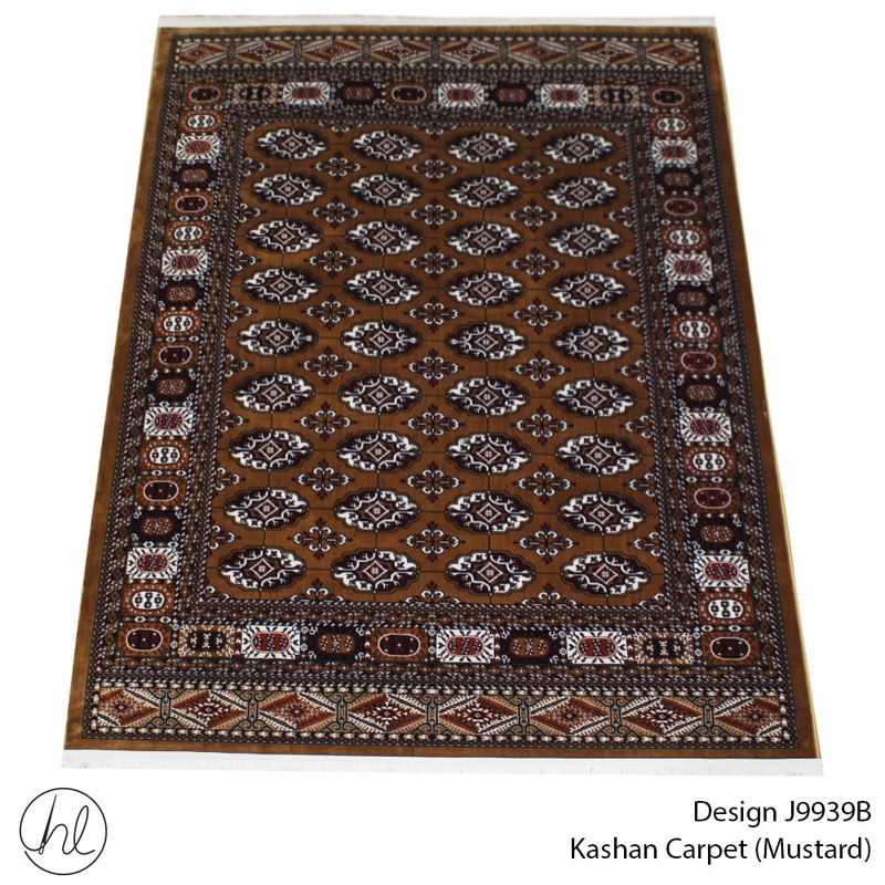 CARPET KASHAN 9939B MUSTARD FREE 1