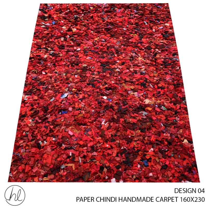 Carpet Paper Chindi Handmade