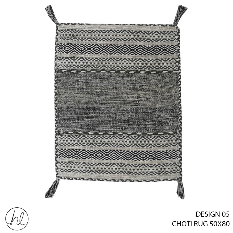 CHOTI RUG 50X80 DARK GREEN/BEIGE