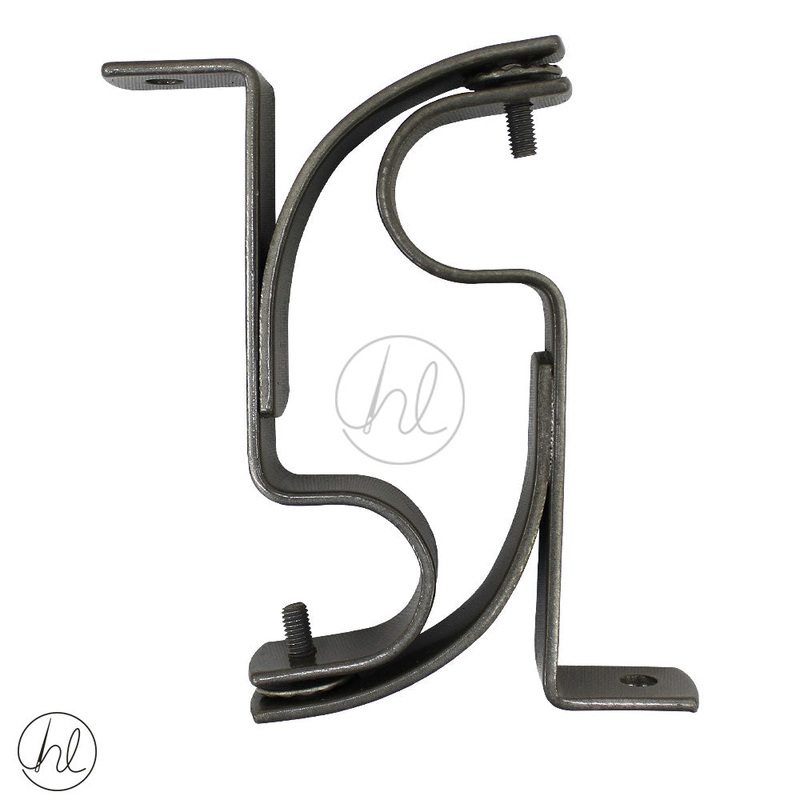 FANCY METAL BRACKET 25MM BRONZE
