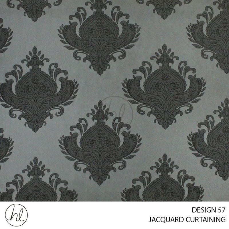 JACQUARD CURTAINING FLORITA DESIGN 57 280CM WIDE PER M