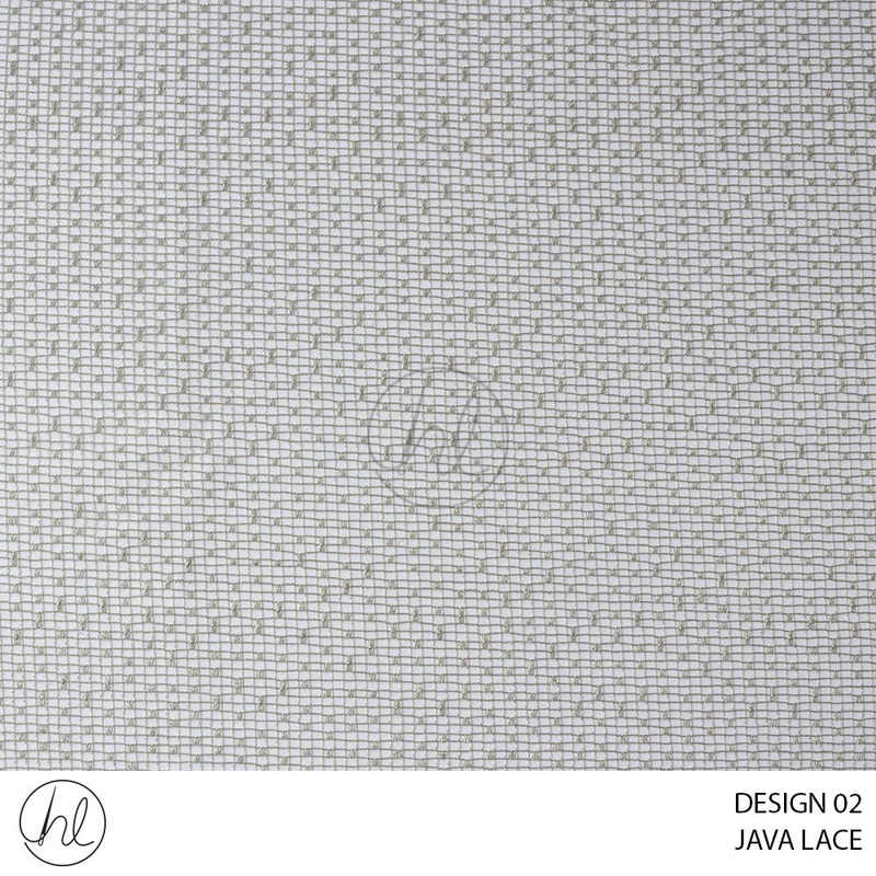 JAVA LACE 53 DESIGN 02 OLIVE 280CM WIDE PER M