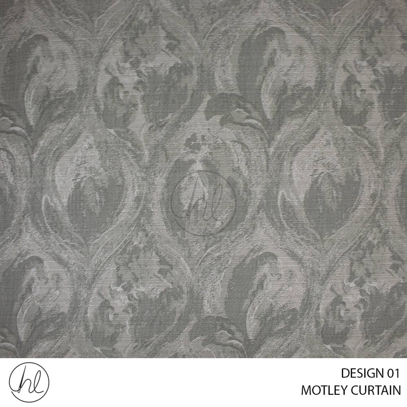 MOTLEY CURTAIN DESIGN 01 SHALE 280CM PER M