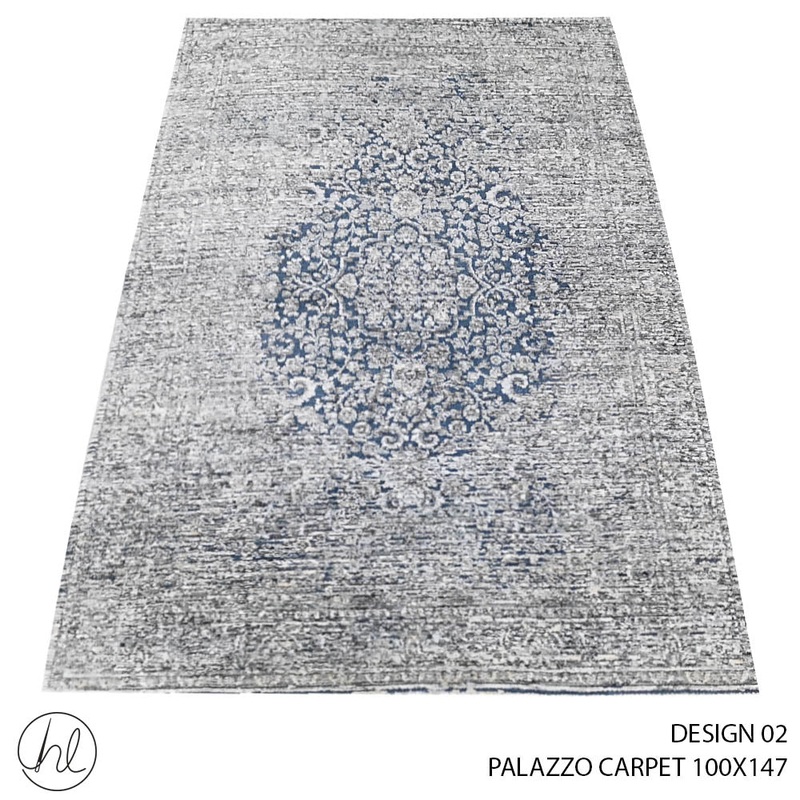 PALAZZO CARPET 100X147 Beige/Blue