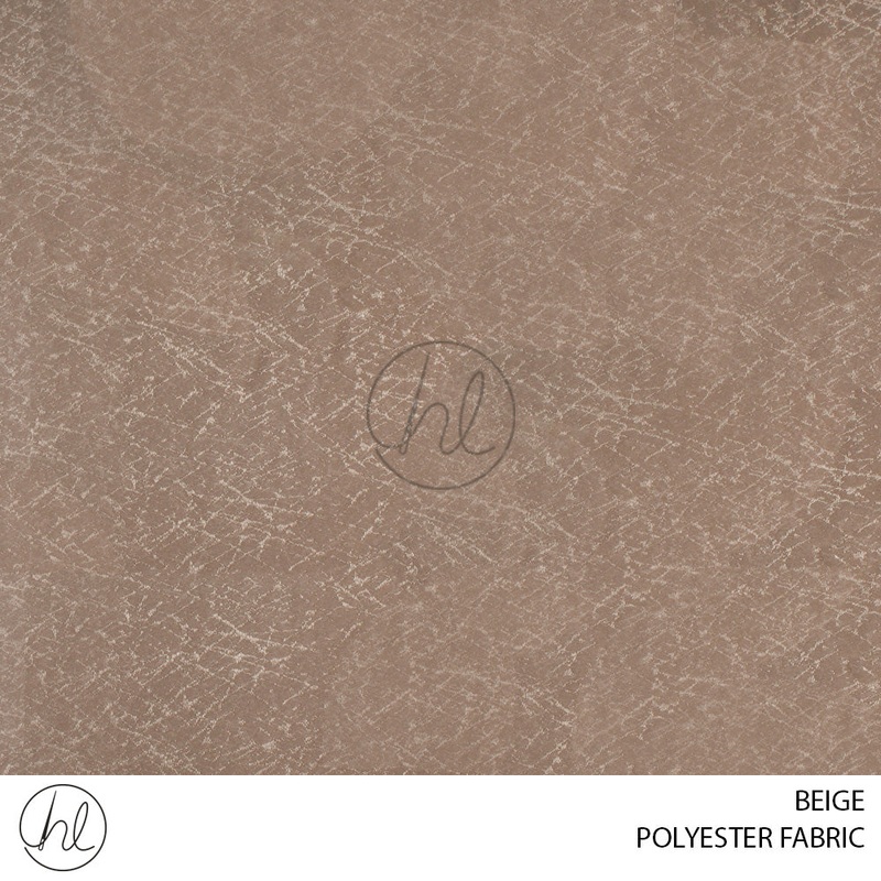 POLYESTER FABRIC 678 BEIGE280CM WIDE PER M