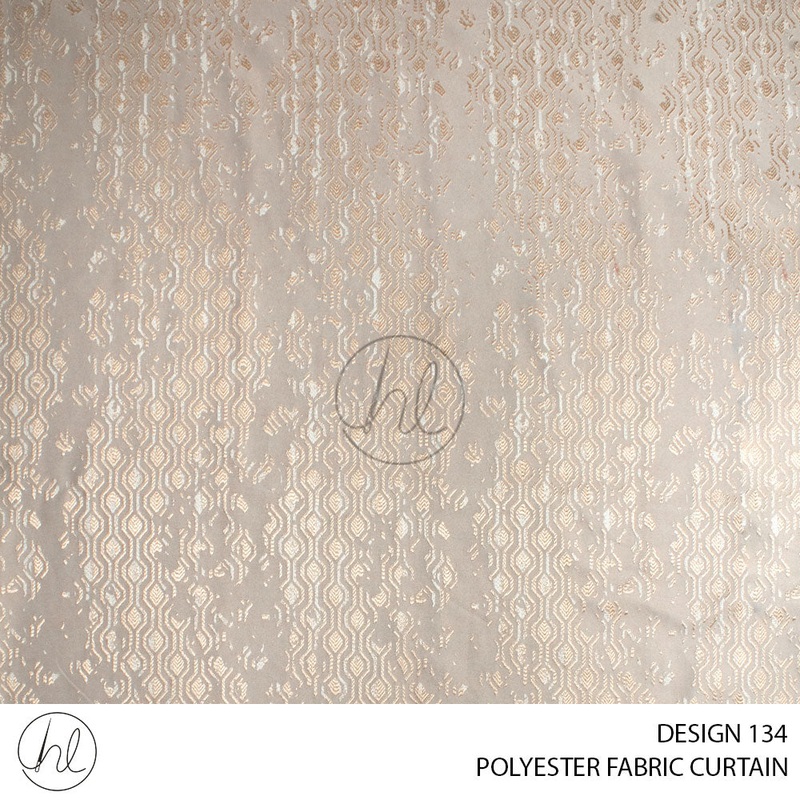 POLYESTER FABRIC DESIGN 134 GOLD 280CM PER M