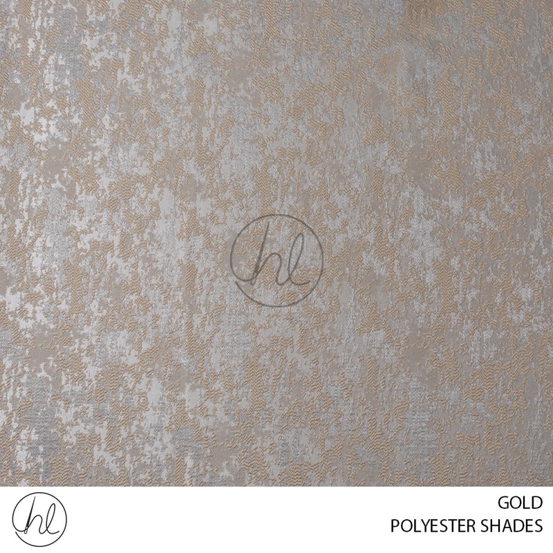 POLYESTER SHADES 678 GOLD 280CM WIDE PER M