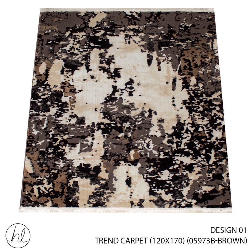 TREND CARPET 120X170 DESIGN 01 BROWN