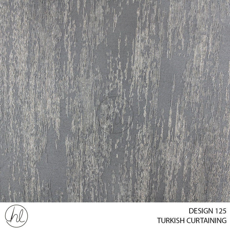 TURKISH CURTAINING DESIGN 125 280CM PER M BROWN