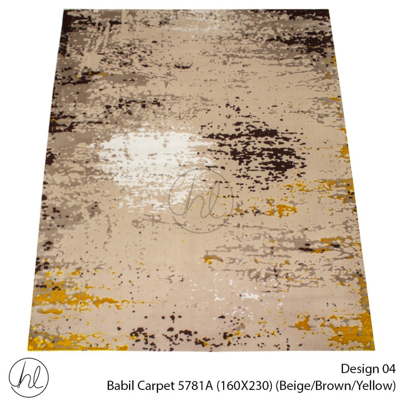 Babil Carpet 160X230 Design 04 Beige/Brown/Yellow