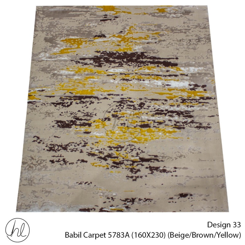 Babil Carpet 160X230 Design 33 Beige/Brown/Yellow