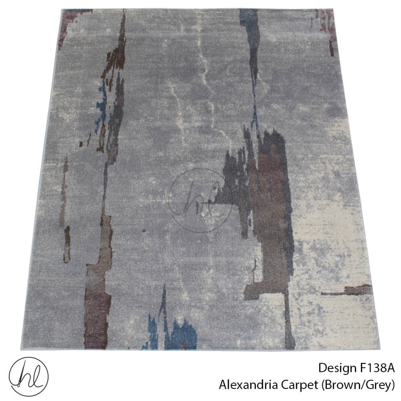 CARPET ALEXANDRIA F138A  GREY/BROWN FREE 1