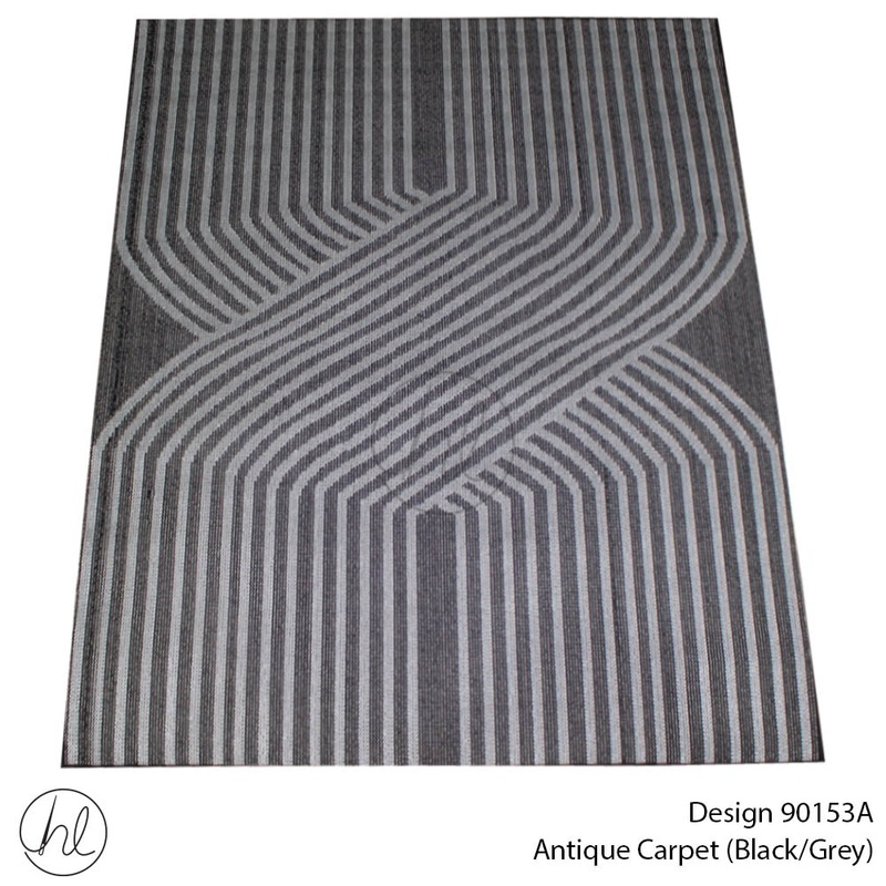 CARPET ANTIQUE 90153A BLK/GREY FREE