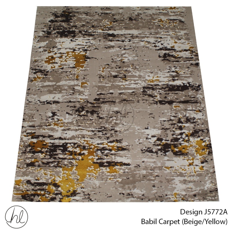 CARPET BABIL J5772A  BEIGE/YELLOW FREE 1