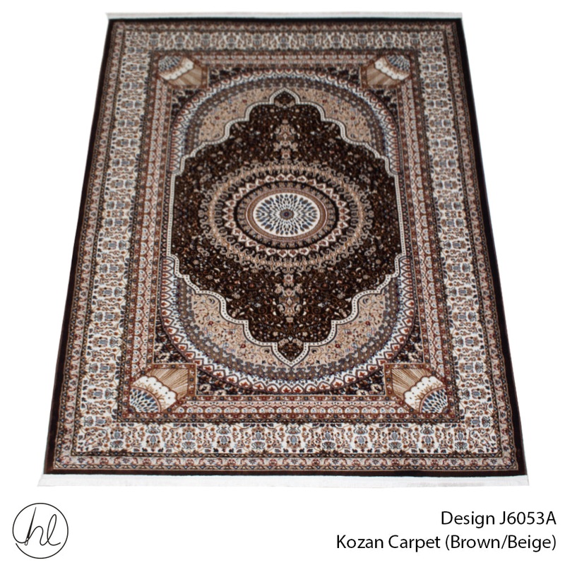 CARPET KOZAN 6053A  BEIGE/BROWN FREE 1
