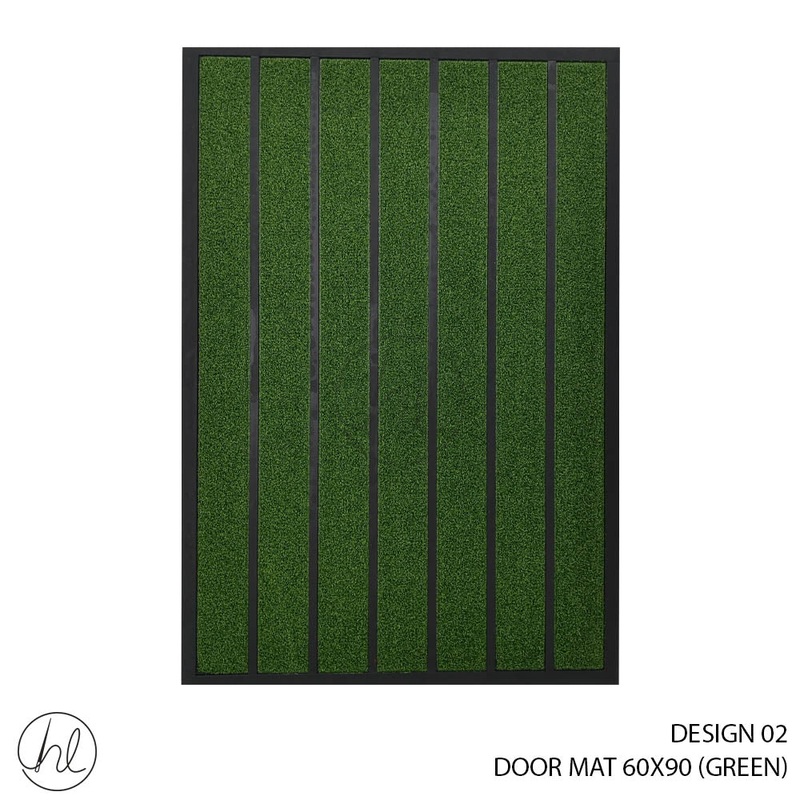 DOOR MAT 60X90 DESIGN 02 GREEN