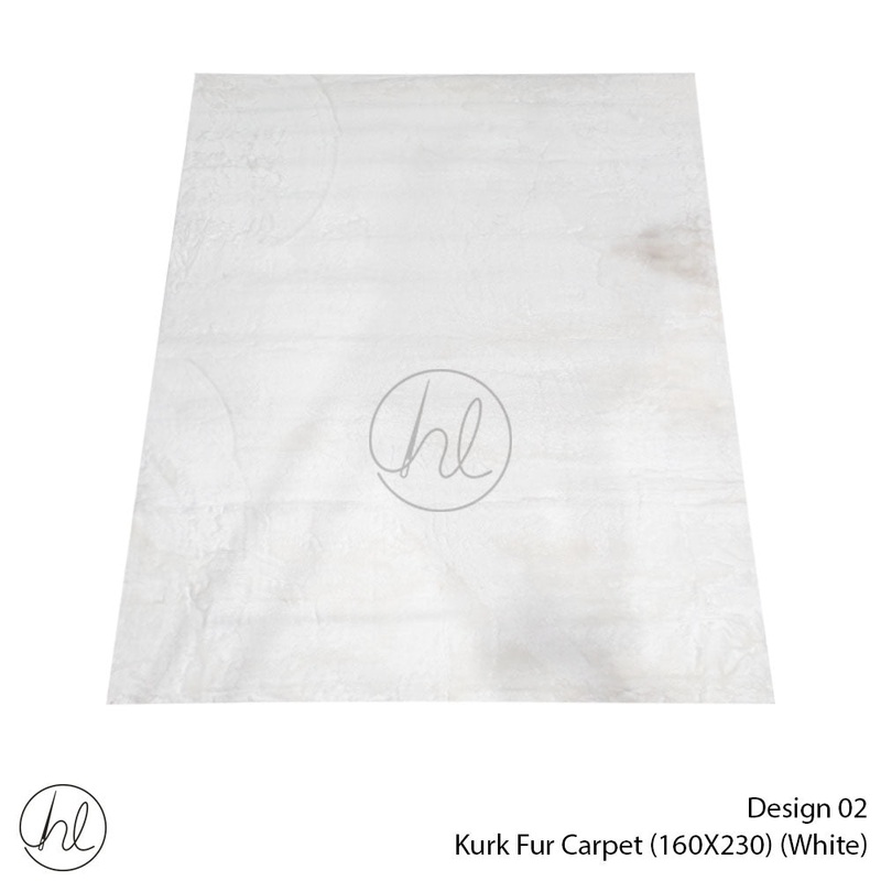 Kurk Fur Carpet 160X230 Design 02 White