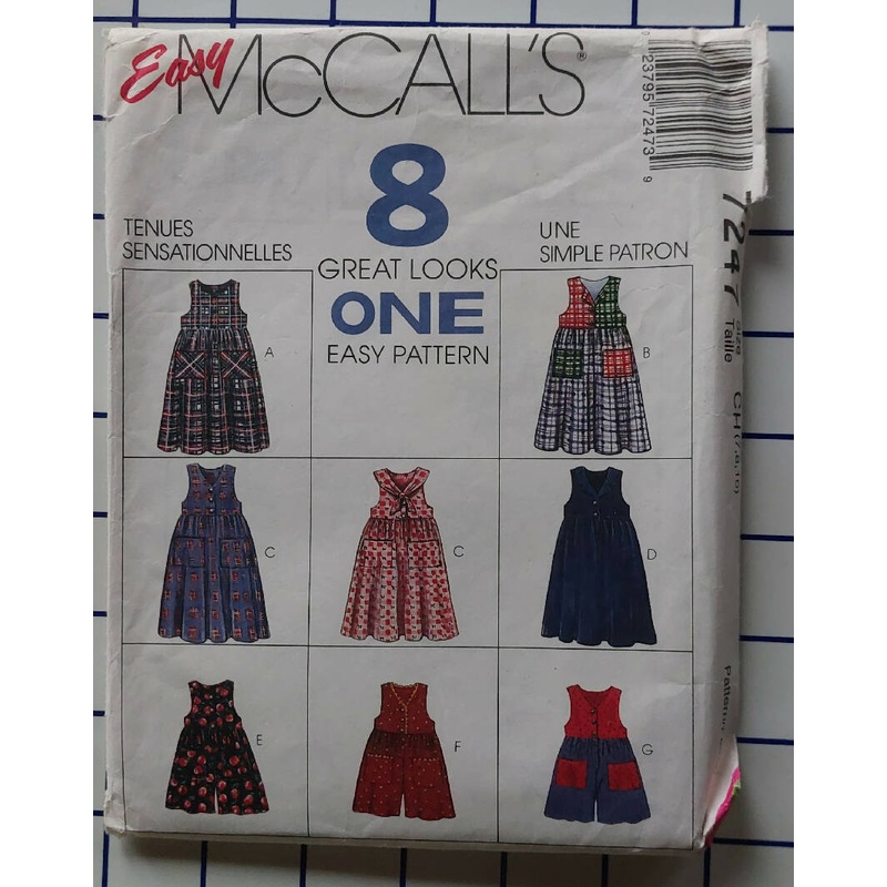 7247 McCall's size (7,8,10)