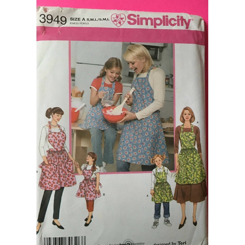 Apron Patterns 6 SIMPLICITY APRON BUNDLE