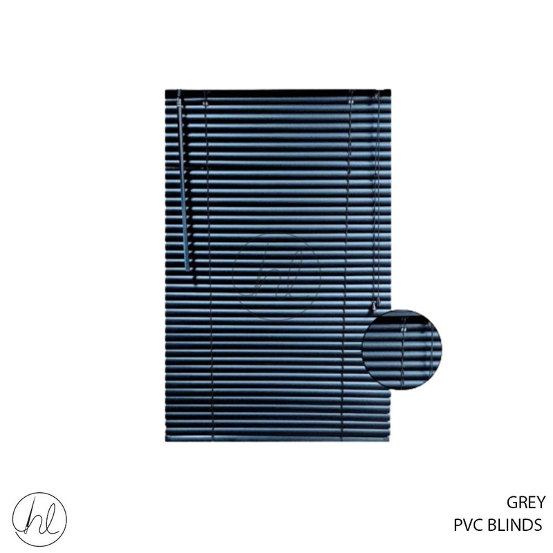 BLIND PVC 25MM BLACK 210X220