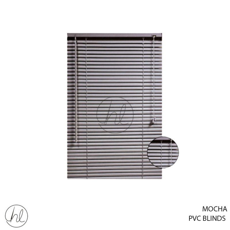 BLIND PVC 25MM MOCHA 160X160