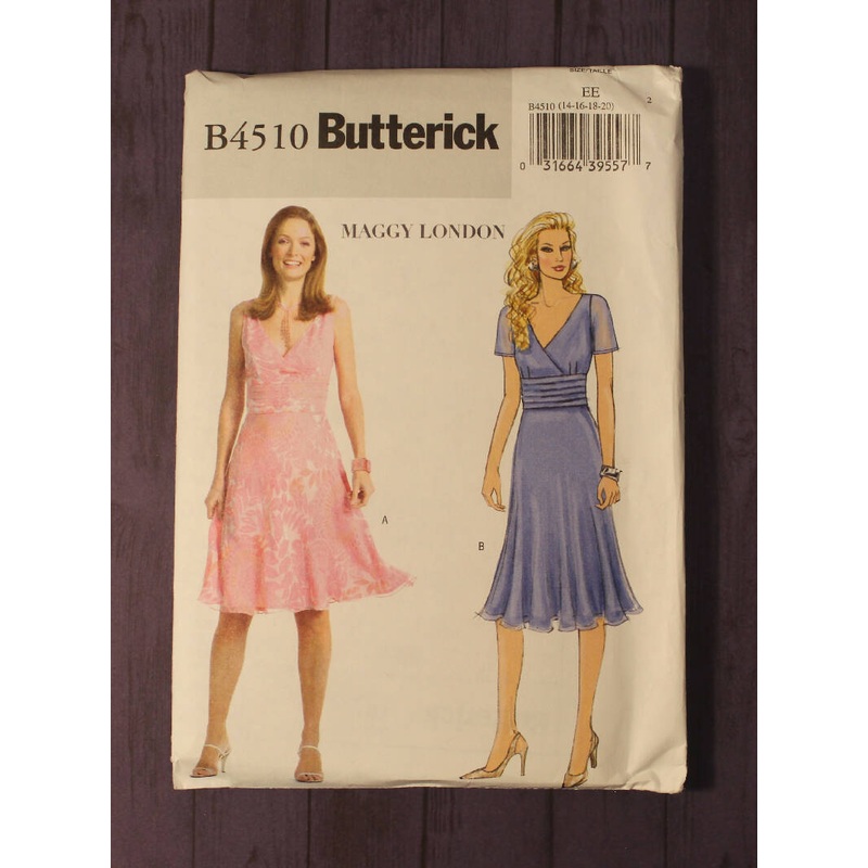 Butterick 4510 Misses Dress - Maggie London
