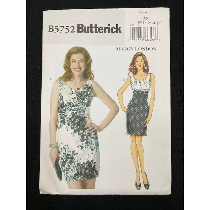 Butterick 5752 Pattern