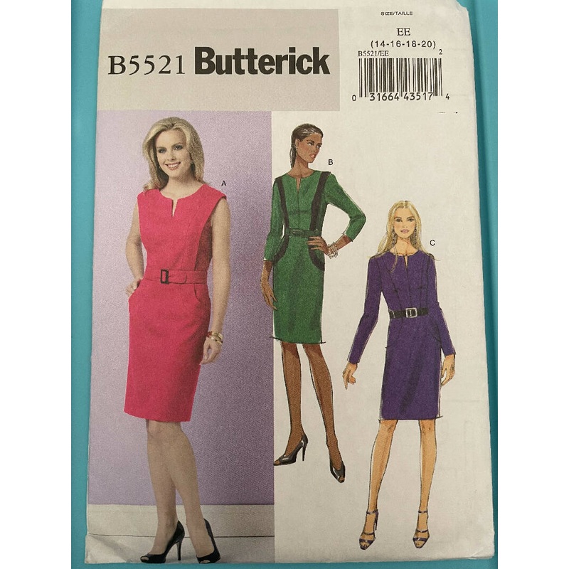 Butterick B5521 UNCUT/NEW