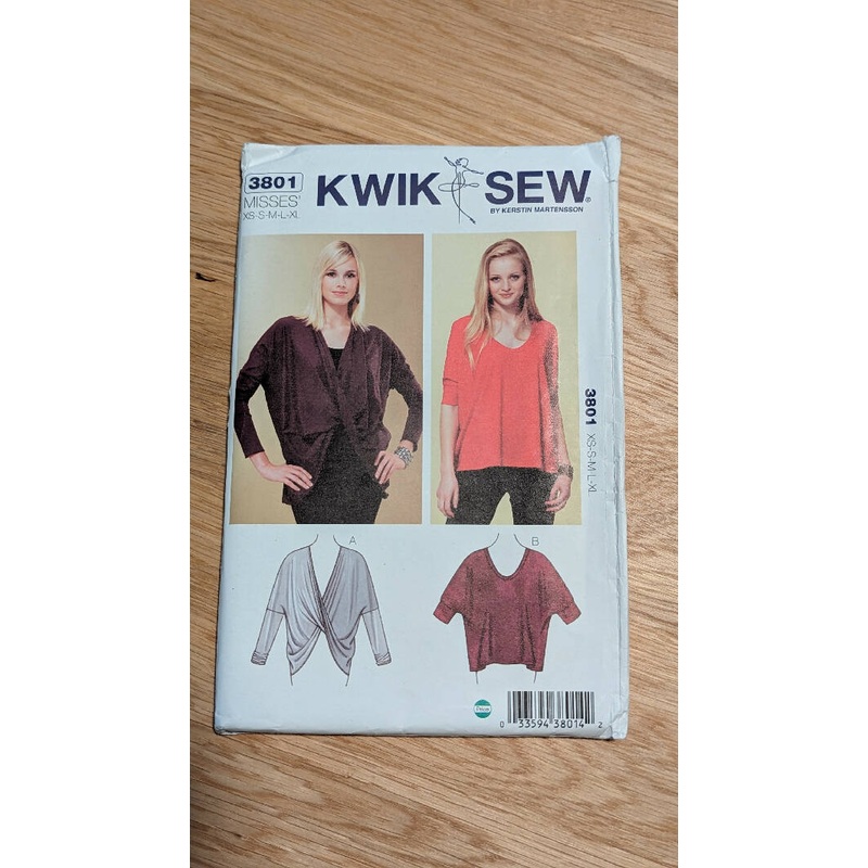 Kiersten Martensson for Kwik Sew 3801 Top Pattern