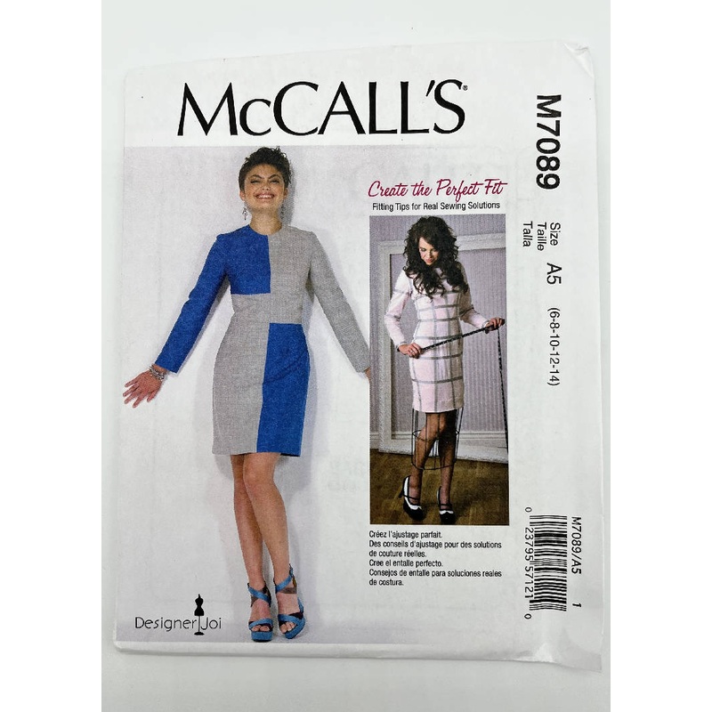 McCall's M7089 Dress - Size 6-14 - UC&FF