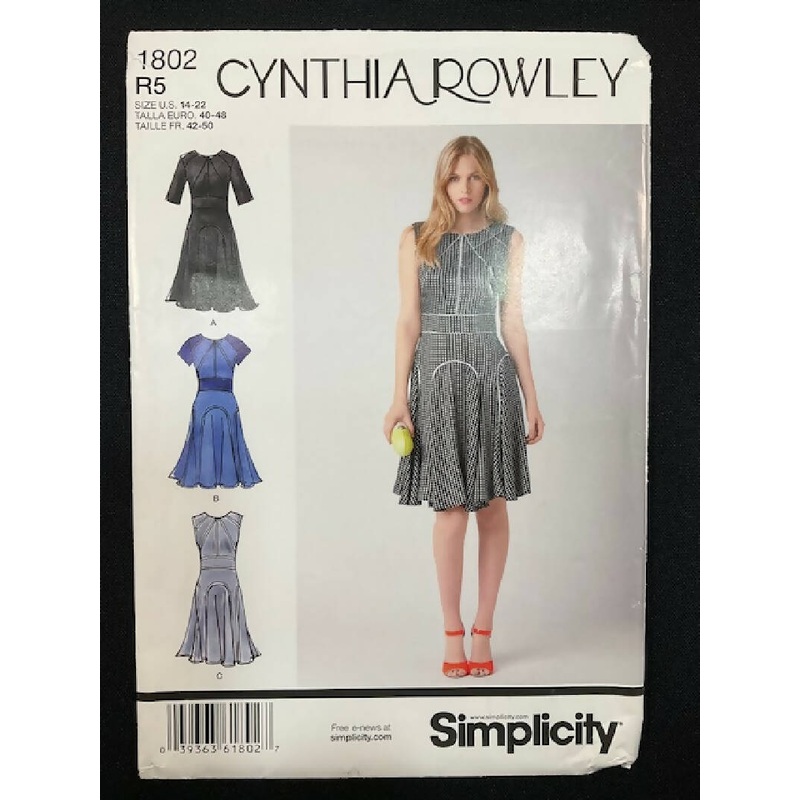Simplicity 1802 Pattern