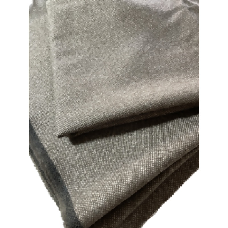 2 3/4 yards 62" wide mid weight 100% wool tweed. Dark brown, lighter brown, and white flecks. Beautiful quality purchased from Satin Moon in San Francisco.
