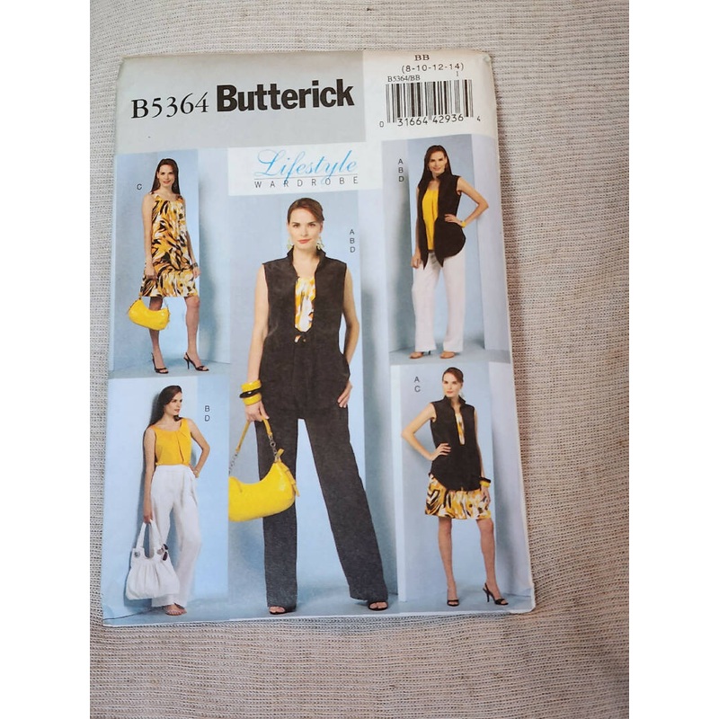 Butterick 5364 - Misses Wardrobe, UC/FF, SZ 8-14