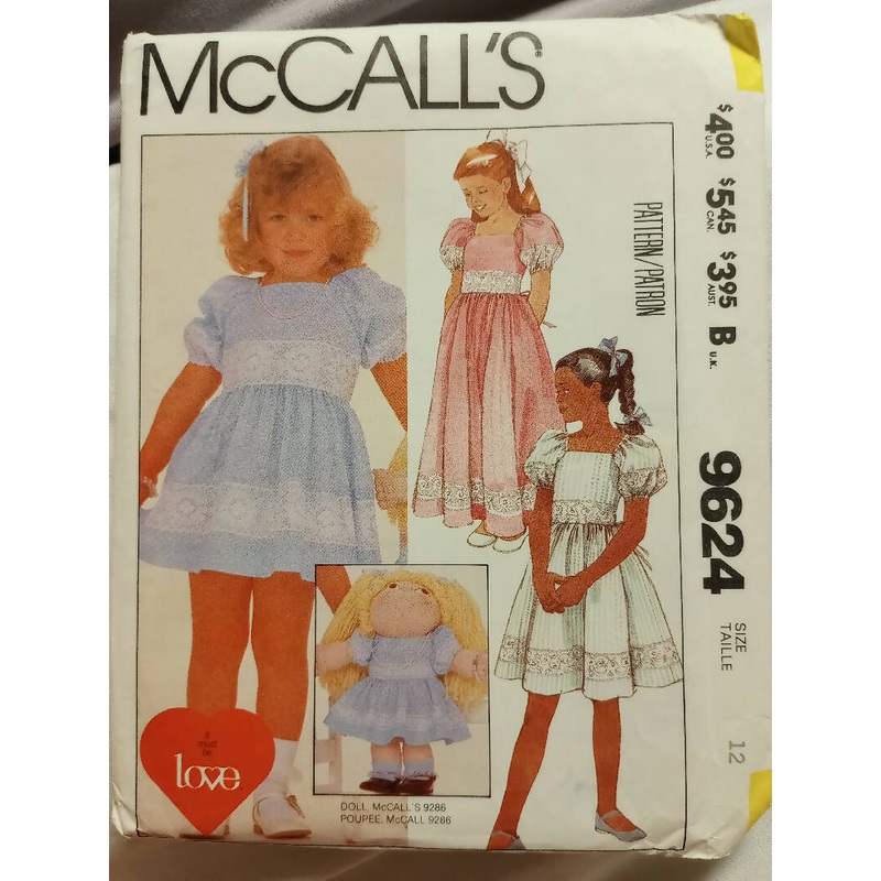 McCalls 9624