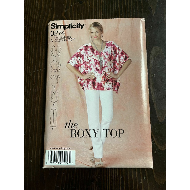 Simplicity S0274 S1667 Misses Pants and Tops