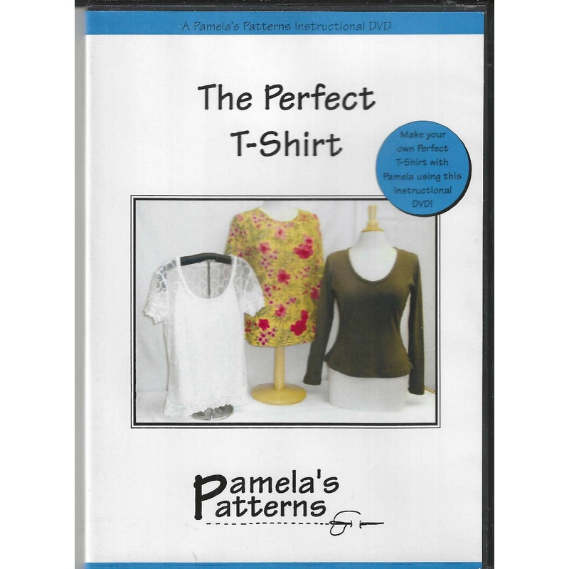 The Perfect T-Shirt by Pamels's Patterns - 85 min. DVD - unused