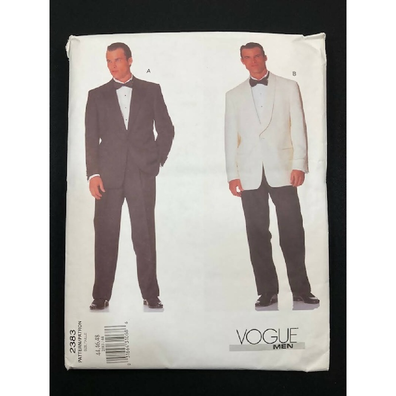 Vogue Men 2383 Pattern Size 44-46-48