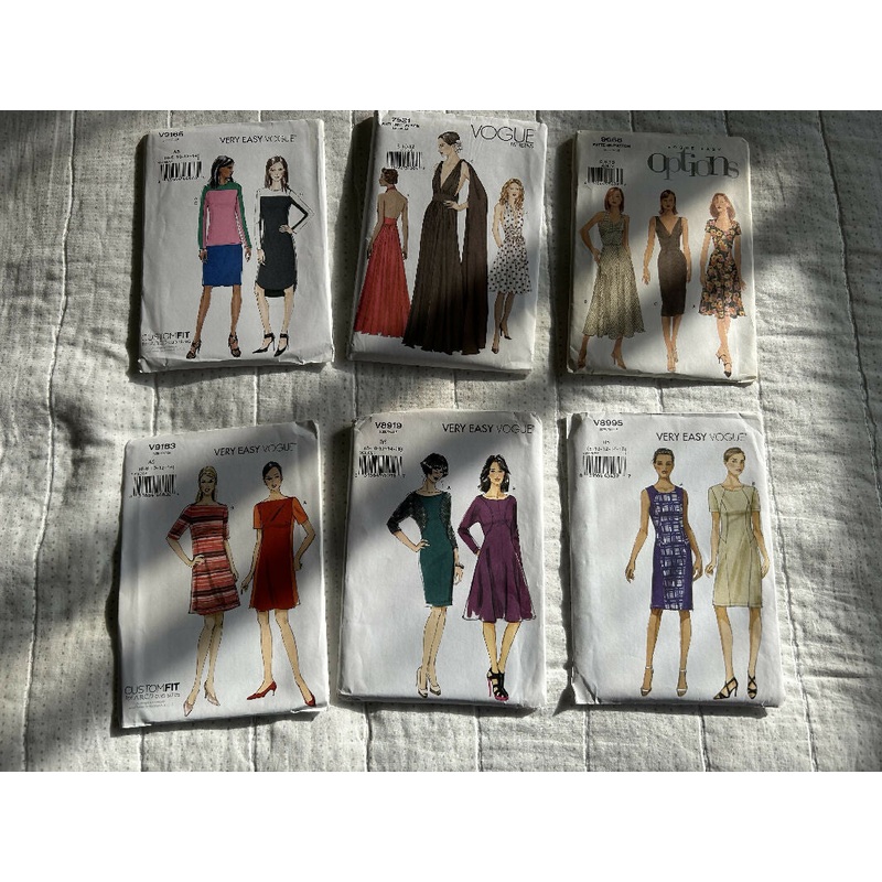 Vogue Pattern Bundle - Dresses