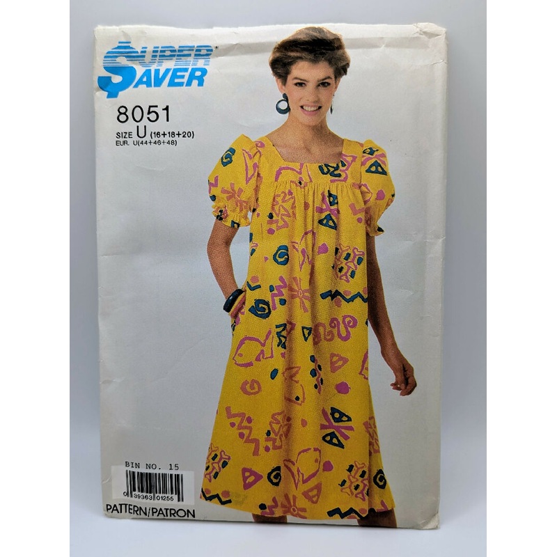 VTG Super Saver 8051 Misses' Dress Sizes 16-20