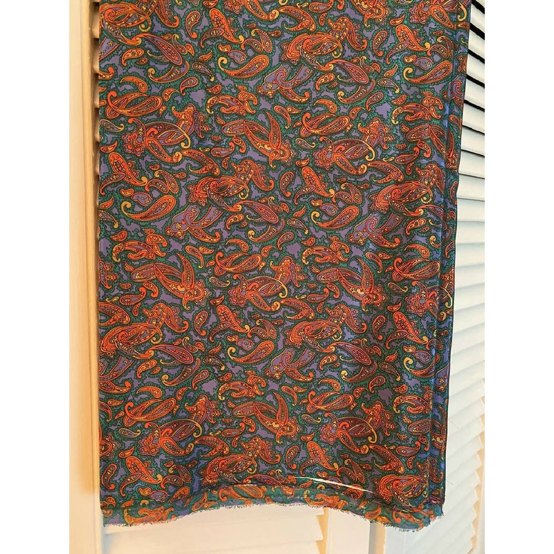 Another poly satin crepe de Chine