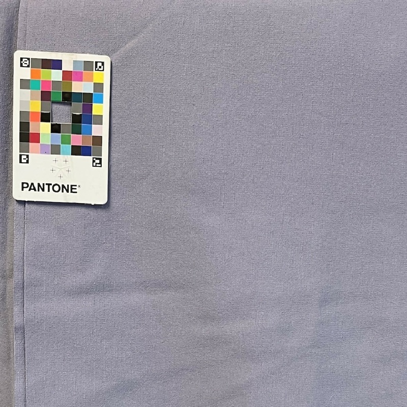 Coordinating Lilac Rayon Poly Lycra Ponte & Lilac Poly Swiss Dot - 1.25 Yds