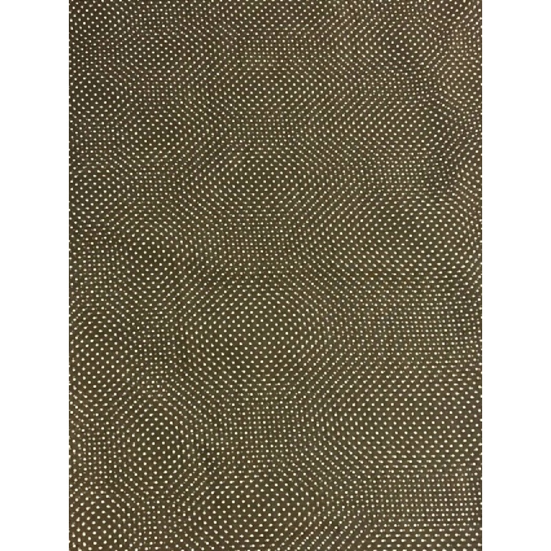 Dark Brown/Tan Pin Dot Chiffon Fabric 3  yards