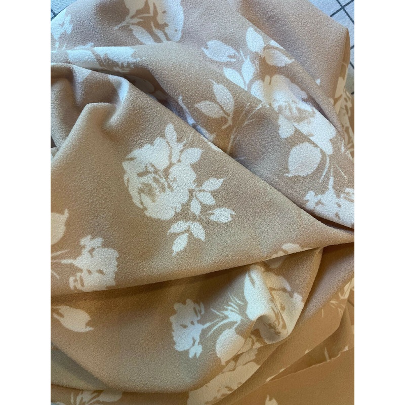 Floral Techno Crepe