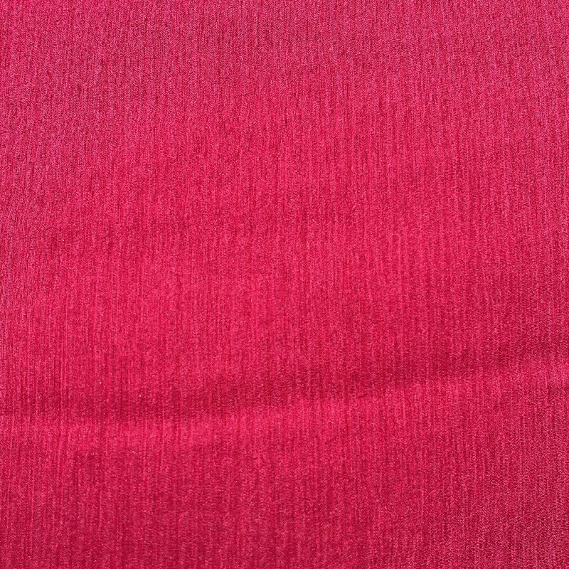 Magenta Crinkle Silk - Yardage