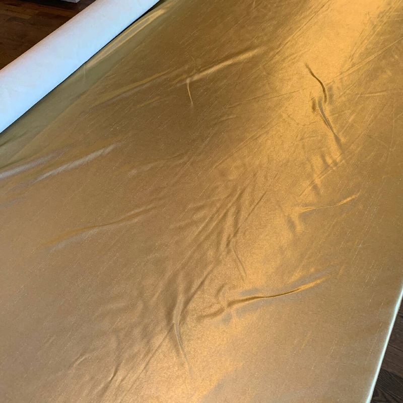 Paradise Gold Polyester - Yardage