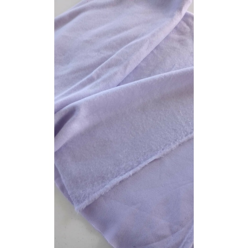 Periwinkle, thistle, Lavender PURPLE single sided fleece