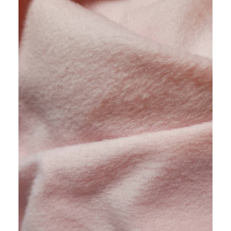 Single Faced Fleece light pink - 1 3/4+ yards